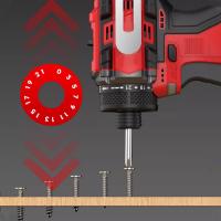 Taladro Eléctrico Inalámbrico De 18V Con Motor Brushless 80N.m Herramienta Eléctrica Para Perforar Y Tirar Pilas Recargables - details 3