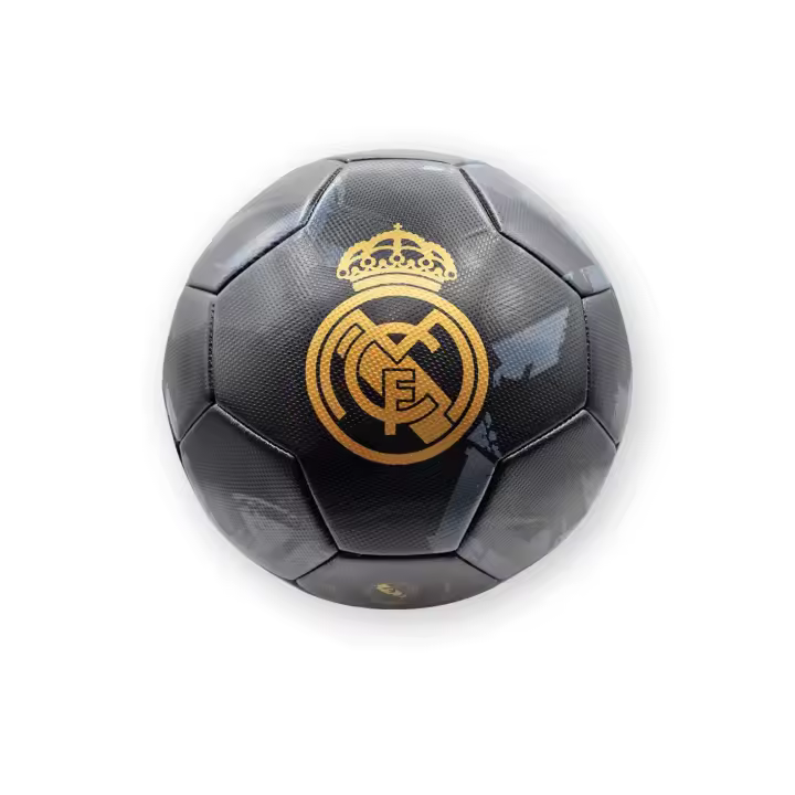 Balón grande Real Madrid Black Gold - Talla 5 - Producto Oficial del Real Madrid - 1