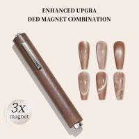 3-en-1 Varita Magnética Multifuncional Para Uñas Con Gel De Ojo De Gato Grande Y Super Fuerte Para Efecto De Línea De Pintura De Uñas Herramientas De Arte De Uñas - details 5
