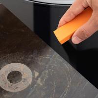 Borra Láminas Fácil 1/2/3/5PCS Eliminador De Cal Y Oxydación Para Baño Y Cocina Herramienta De Limpieza Ecológica De Goma - details 2
