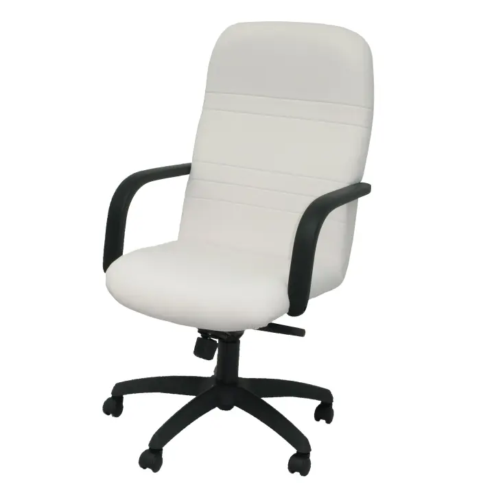 Piqueras Y Crespo Sillón Letur Ergonómico Blanco Similpiel - 1