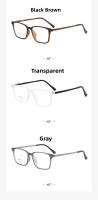 Gafas De Moda Retro Cuadradas De Titanio TR90 Tamaño Grande Antirradiación Y Anti Luz Azul Para Hombres Y Mujeres 9822 - details 8