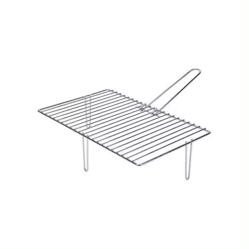 SAUVIC Parrilla simple cincada de hierro zincado 46,6x28cm - SAUVIC - 73871 Parrilla simple Cocina / Barbacoas Parrilas - 1