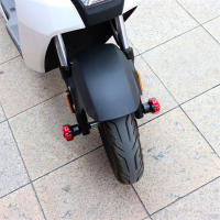 Protector De Caída Para Motocicleta 1Par Protector De Rueda Y Marco Antigolpes Para Manillar Delantero Accesorios Para Mopeds Y Scooters De Aluminio Y Plástico - details 4