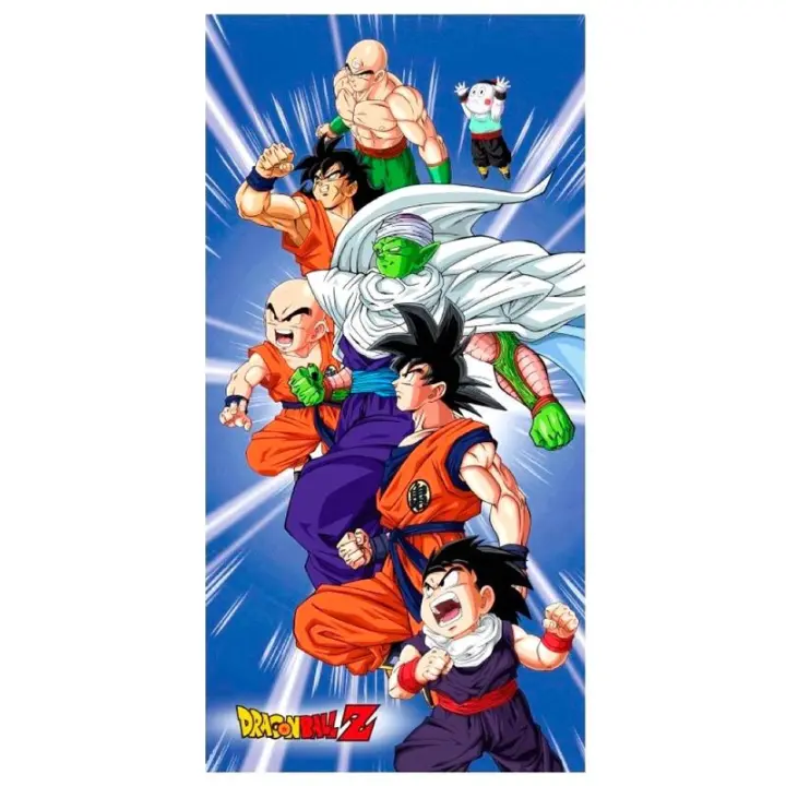 Toalla 100% algodón Dragon Ball 140x70 cm - 1