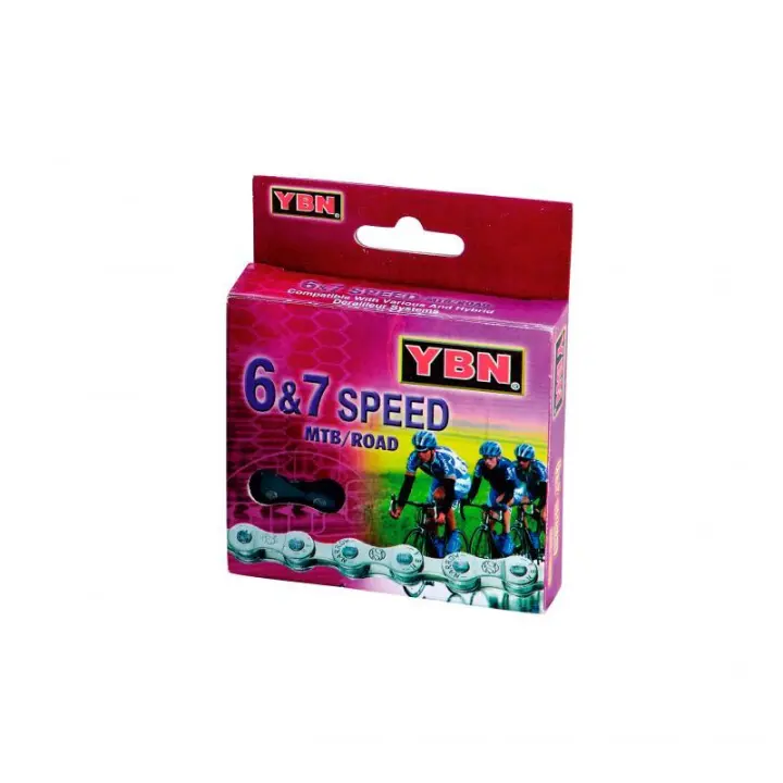 Cadena  Yaban 6-7 Velocidades Cadena para bicicletas de 6 y 7 velocidades - Cadenas para bicicleta - 1