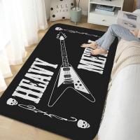 Fender Alfombra De Guitarra Para Decoración De Sala De Estar Alfombra Lavable Antideslizante Para Dormitorio Y Pasillo Alfombra De Cocina Y Puerta - details 3