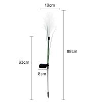 Lámpara De Jardín Solar LED Impermeable Para Exterior Decoración De Navidad Iluminación De Camino Luz Solar De Pampa Moderna - details 5