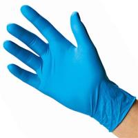 Guante nitrilo azul 100 UNIDADES sin polvo talla M , resistente, uso medico, destistas, peluquerias, C.V Medica - details 0
