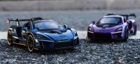 McLaren Senna De 1:32 Coche Deportivo Modelo Metálico Juguete De Colección Con Sonido Y Luz Para Niños Simulación Vehículos Diecast - details 12