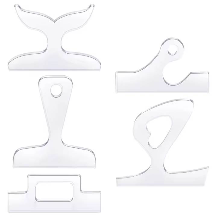 Plantilla de Mango de Tablero de Alimentos Herramienta de Corte Láser con Diseño de Acero para Unisex Utilizado para Trabajos de Bricolaje - 1