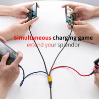 Cable De Carga USB Tipo C 4 En 1 Para iPhone 14 pro Max 3 En 1 Para Samsung Xiaomi Huawei Y Más Cable Micro 2 En 1 PVC Braided - details 1