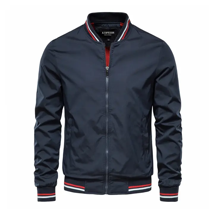 Chaquetas, nuevas chaquetas casuales europeas y americanas de primavera y otoño para hombres, prendas de vestir exteriores de moda, tops para hombres, chaquetas finas - 1
