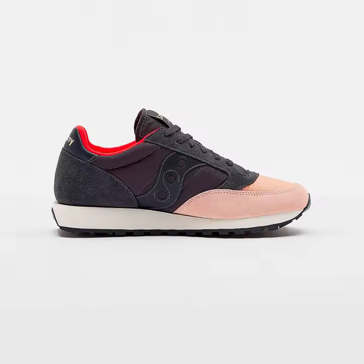 Saucony Jazz Original Men's Tan Charcoal Beige Saucony Sneakers 6776205705371 - 1
