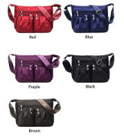Bolso cruzado de nailon para mujer, bandolera de gran capacidad con múltiples bolsillos, para ir de compras, de viaje, de ocio - details 0