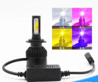 Bombilla LED De Faro De Coche 60W 4 Colores H4 H7 H8 H9 H11 9005 9006 Luz De Niebla Intermitente Universal Para Todas Las Marcas De Coches - details 8