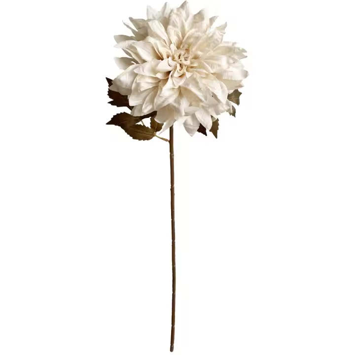 Poenia Arte Floral - Vara de Dalia Artificial - 57cm - Pack de 3 Unidades - 1