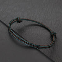 Pulsera De Hilo Tejido Grade a Para Hombres 3mm Pulsera Casual De Deporte Al Aire Libre Regalo Perfecto Para Él Accesorios Hombre Joias - details 4