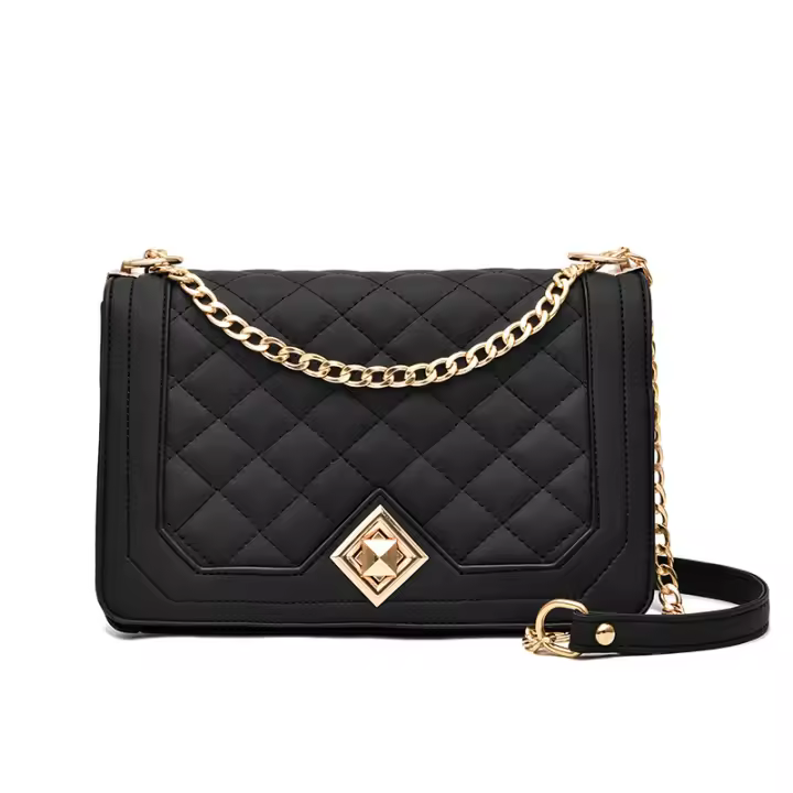 Pequeño Bolso Bandolera CadenaCruzado Bolso de Cuero PU Bolsos de Mano - 1