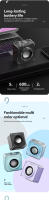Altavoz Bluetooth Lenovo K30 Portátil Y Wireless Con Estéreo Exterior Soporte TF Card 3D Surround Sound Mode Bluetooth 5.4 - details 10