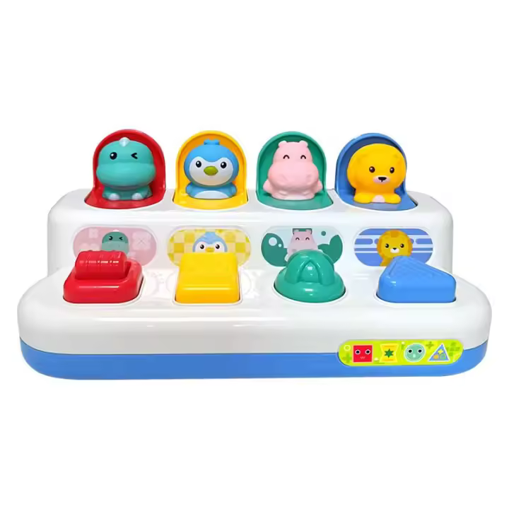 Juguete Educativo Interactivo Para Bebés Sensorial De Desarrollo Montessori Juego De Causa Y Efecto Animal Y Naturaleza - 1