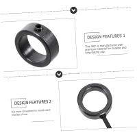 Juego De Anillos De Profundidad Para Broca Ajustable Con Llave Allen Herramienta De Carpintería Juego De 9 Piezas - details 5