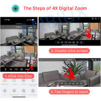 Cámara De Seguridad IP 6K 12MP Con Zoom De 8X Y Lentes Triples Pantalla Dual Exterior WiFi Protección Del Hogar CCTV PTZ ICSEE - details 4
