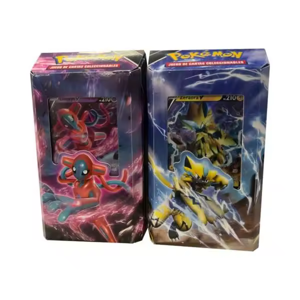 Pokémon- Deoxys VMAX Y V-ASTRO Caja de Batalla, (ESP) - Precintado. - 1