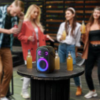 Tronsmart Halo 100 Altavoz Bluetooth 5.3 Portátil, 60W, Luces Led, Waterproof IPX6, 18H de Reproducción, Sonido Estéreo,Powerbank y App, para exteriores - details 9