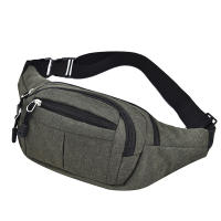 Bolsa De Cintura Para Hombres Impermeable Estilo Coreano Bolsa De Deporte Al Aire Libre Bolsa Transversal De Banano Monedero De Malla De Lona Material Principal Polyester - details 19