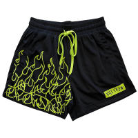 Shorts De Verano Para Hombres 2024 Tres Puntos Alrededor De La Rodilla Deportivos Transpirables Y De Secado Rápido Para Running - details 3