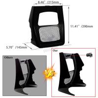 Cubierta De Barra De Radiador Y Spoiler Frontal Para Harley Road King Electra Street Glide FLHR FLTRX 17-2025 Negro Brillante Accesorio De Motocicleta - details 3