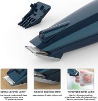 Cortadora de pelo para mascotas compatible con perros y Gatos, Carga USB, Cortadora de pelo Eléctrica compatible con Cabello - details 1