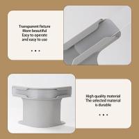 4Pcs Clip Para Sábana Invisible Con Cinta De Bloqueo Soporte Para Sábanas De Cama Fijador De Funda De Cama Material Poliéster/Celulosa - details 13