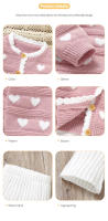 Conjunto de ropa de DOT para Bebe, suéter de manga Larga Pantalones, cárdigan para recién nasido, bonito y Amoroso, a la moda, Uno - details 6