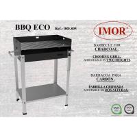 Barbacoa BBQ ECO Barbacoa BBQ ECO Barbacoa para carbón, parrilla cromada ajustable en dos alturas. Mangos cromados. Con dos asas para parrillas y bandeja inferior. Ideal para camping y reuniones familiares. 56.7x36x83 cm - details 1