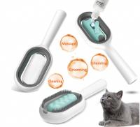 Cepillo De Aseo Para Mascotas Multifuncional Para Gatos Y Perros Elimina Pelo Flotante Y Cepillo Adhesivo Suministros De Aseo Para Mascotas - details 6