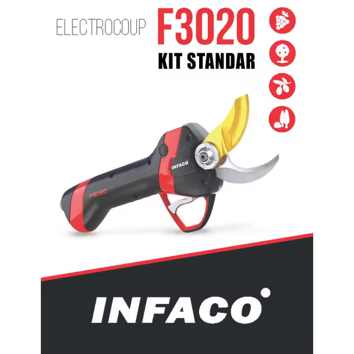 ELECTROCOUP. TIJERA ELECTROCOUP F-3020 KIT STANDAR (40 mm). - 1