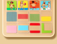 Juegos De Mesa Para Niños Juguetes Interactivos De Pensamiento Geométrico Juego De Mesa Versátil Para Padres E Hijos Regalo Para Niños - details 13