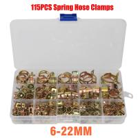 Kit De Herramientas Metálicas Para Tornillos De Tubo De 6-22mm 115 PCS Clavija De Resorte Galvanizada Para Agua Y Gas Herramientas Estándar Para Plomería - details 0