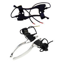 1 Pares De Mandos De Freno De Bicicleta Eléctrica E-bike Con Función De Corte Y Bloqueo Universal Para Vehículos Eléctricos Y Scooters De Electrónica De Consumo - details 8