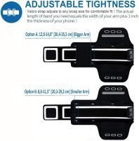 FGNS Brazalete Móvil Running, Brazalete Deportivo para Correr, 6/6.5 /7.2Pulgadas Brazalete Deportivo Móvil con Banda Reflectante para iPhone, Samsung, Xiaomi, LG, Sony, Motorola, hasta 7.20" - details 2
