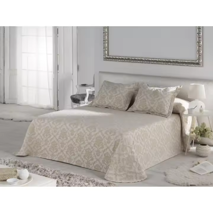 JVR - Espectacular colcha  modelo MAGIA - Tejido Jacquard Pique - Fabricado en España - Cama 90/105/135/150/160/180 - 1