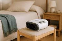 Calefactor eléctrico portátil Jocca 2000W con termostato, función calor y ventilador, calor rápido y uniforme, bajo consumo, pies antideslizantes, apagado automático, luz indicadora, ideal para mantener la temperatura estable en cualquier estancia. - details 0