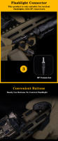 Interruptor Táctico Con Teclas Para Luz De Escuadrón Y Láser IR Combinado Para Armas Compatible Con PEQ-15 DBAL-A2 DBAL-D2 Y Rails M-LOK - details 7