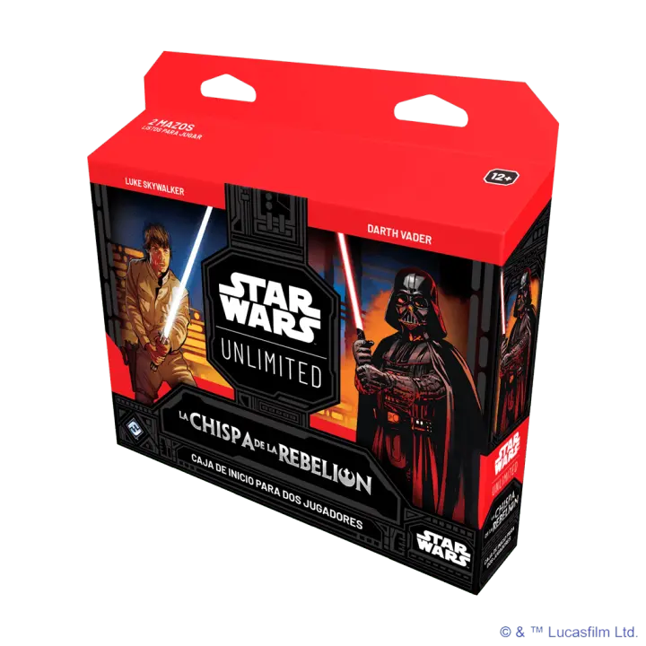 Caja de inicio SWU: La chispa de la rebelión TCG Star Wars Unlimited Fantasy Flight Games - 1