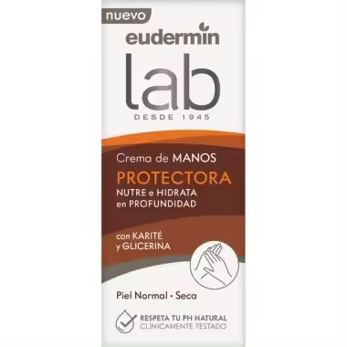 Crema de manos protectora 75ml +25ml gratis. Eudermin - 1
