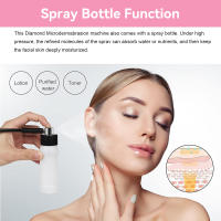 Máquina De Dermaplanificación Microdiamante 3 En 1 Para Cuidado De La Piel Facial Eliminación De Vello Caspa Y Acné Herramienta De Vacío Y Spraying - details 2