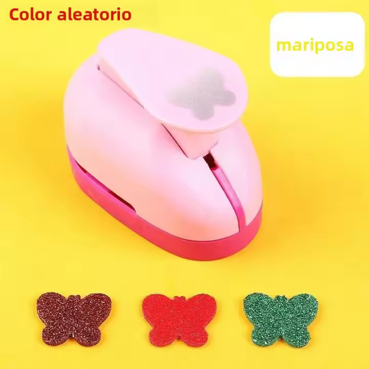 Máquina De Embossing DIY De 25mm Color Aleatorio Perforadora De Agujeros Para Scrapbooking Corte De Papel Y Maker De Perforadores - 1