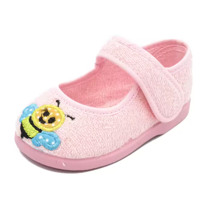 P0935/5 Zapatilla De Casa Con Suela De Goma De Toalla Para Niña - 1